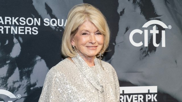 Martha Stewart at the Hudson River Park Friends 25th Anniversary Gala in 2023
