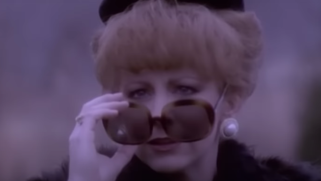 Reba McEntire in the video for Fancy