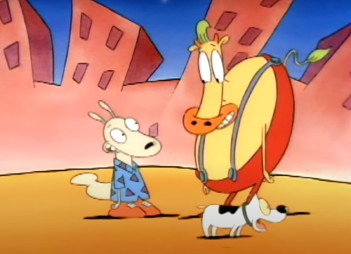 Screenshot from "Rocko's Modern Life"
