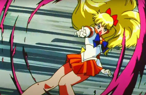 Screenshot from "Sailor Moon"