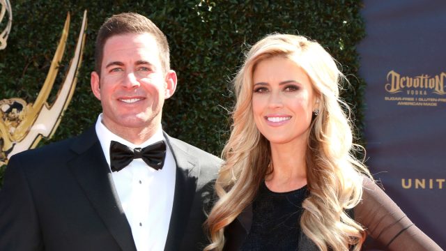 Tarek El Moussa and Christina Hall at the 2017 Daytime Emmy Awards