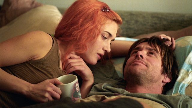 Kate Winslet and Jim Carrey in Eternal Sunshine of the Spotless Mind