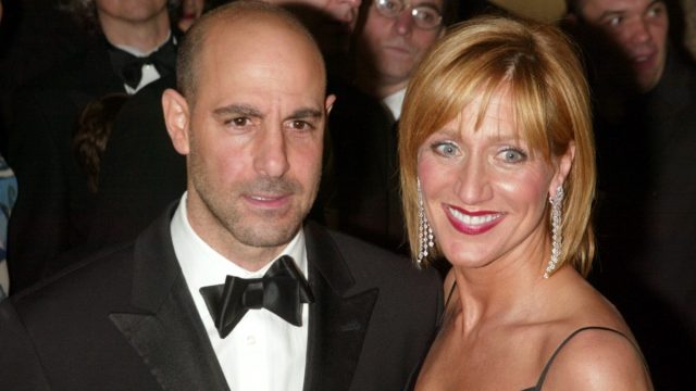 Stanley Tucci and Edie Falco in 2003