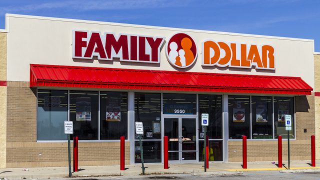 Family Dollar storefront