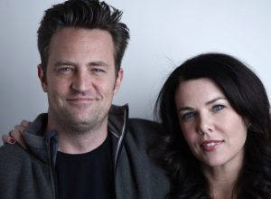 Matthew Perry and Lauren Graham in 2008