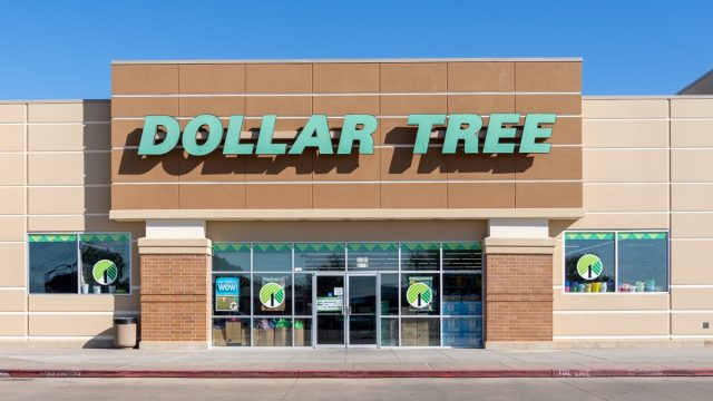 A Dollar Tree store in Houston, Texas, USA