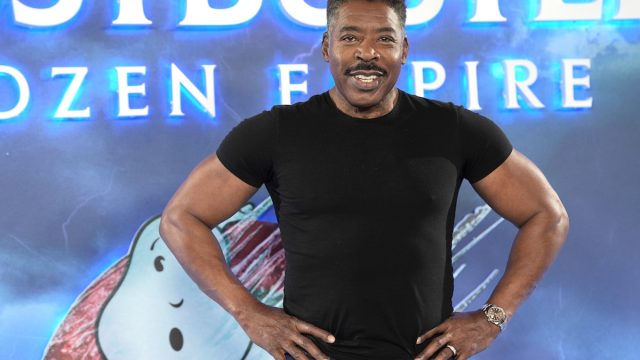 Ernie Hudson during a photo call for the cast of Ghostbusters: Frozen Empire