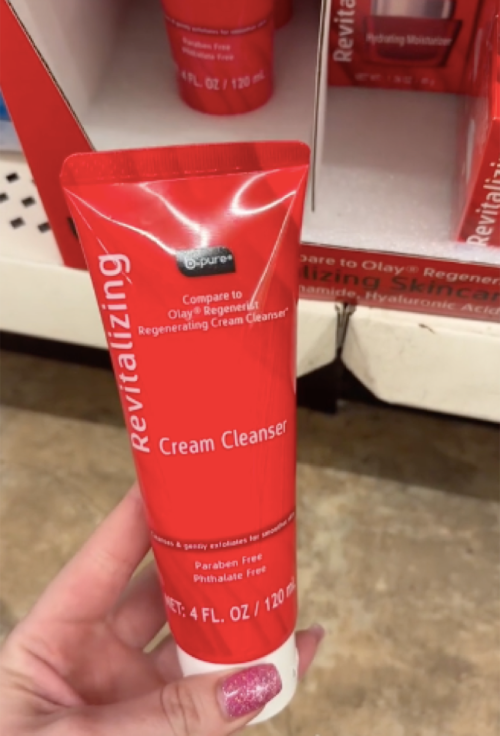 Dollar Tree dupe for Olay Regenerist and Lotions