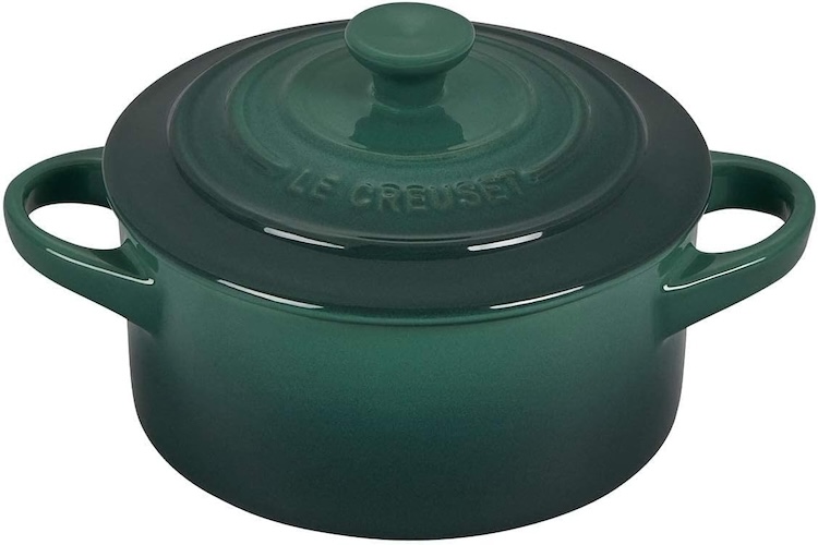 A Le Creuset mini cocotte