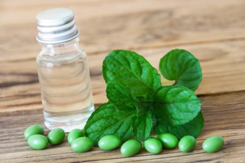 Peppermint oil and pills