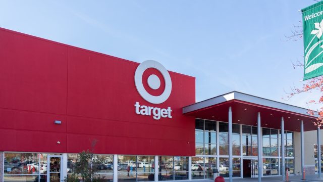 Red Target storefront on a sunny day