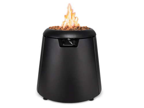 black fire pit