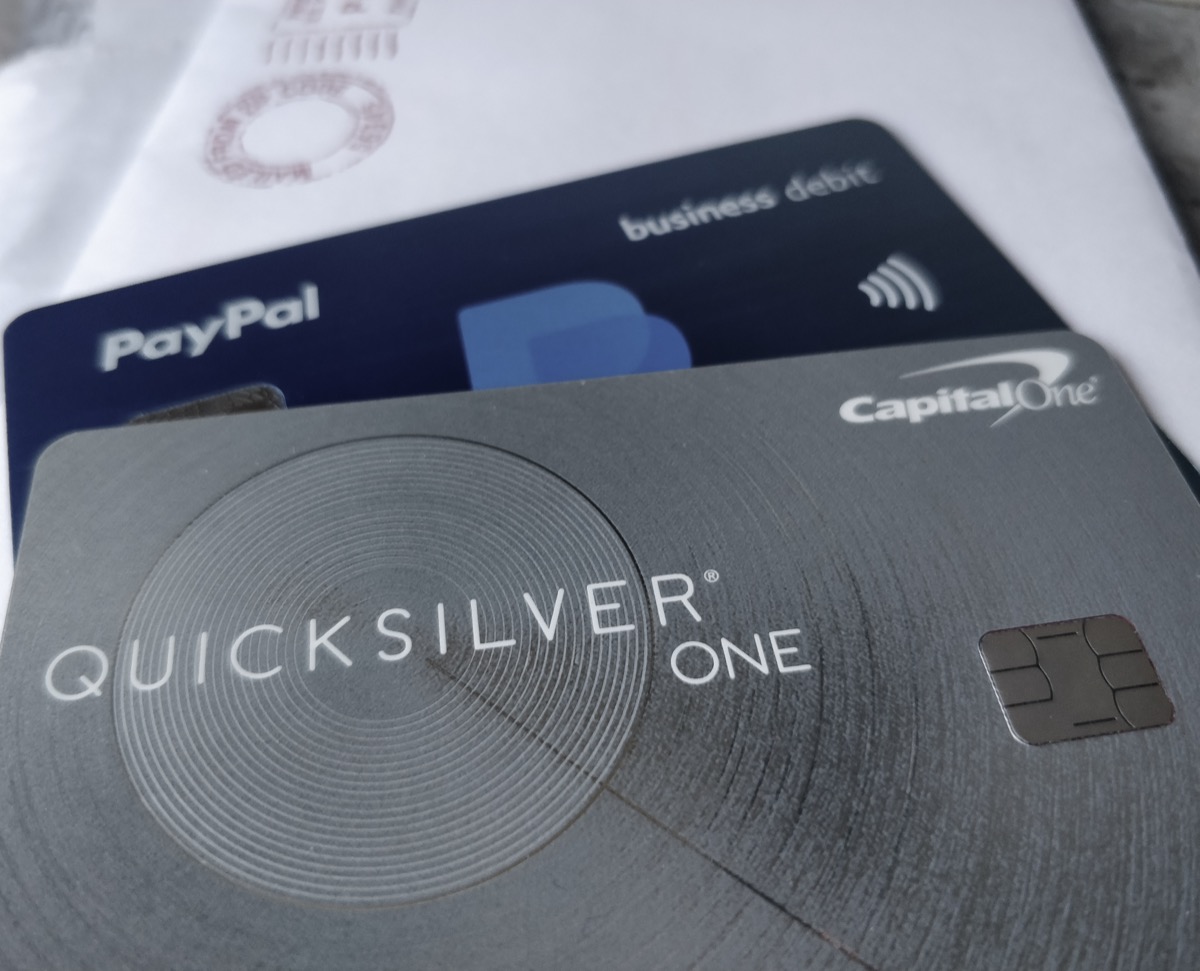 Capital One Quicksilver card