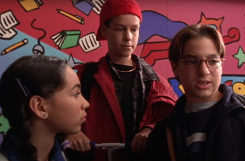 A still from Degrassi: The Next Generation