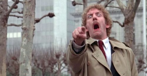 donald sutherland in invasion of the body snatchers