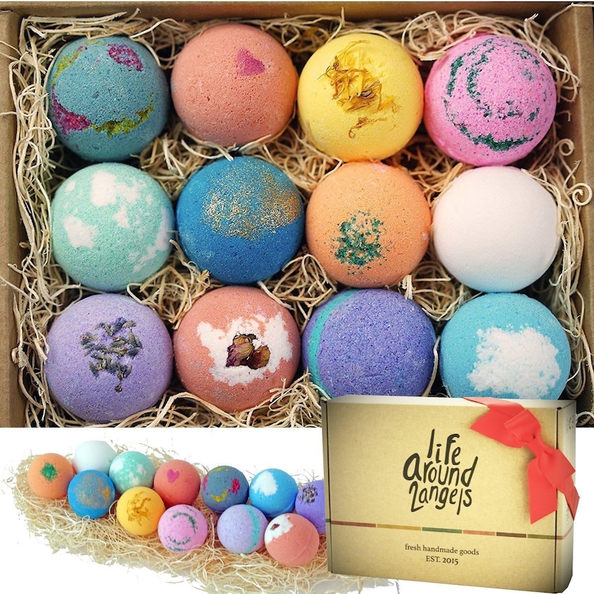 Lifearound2angels bath bomb set