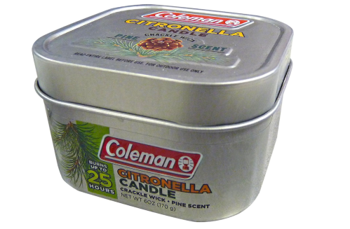Coleman citronella candle