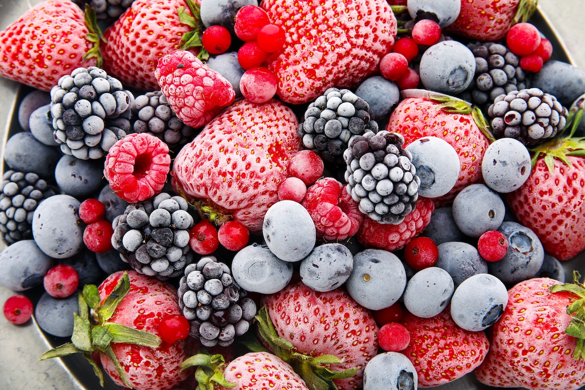 frozen berries