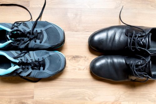 shoes toe to toe