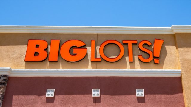 big lots storefront