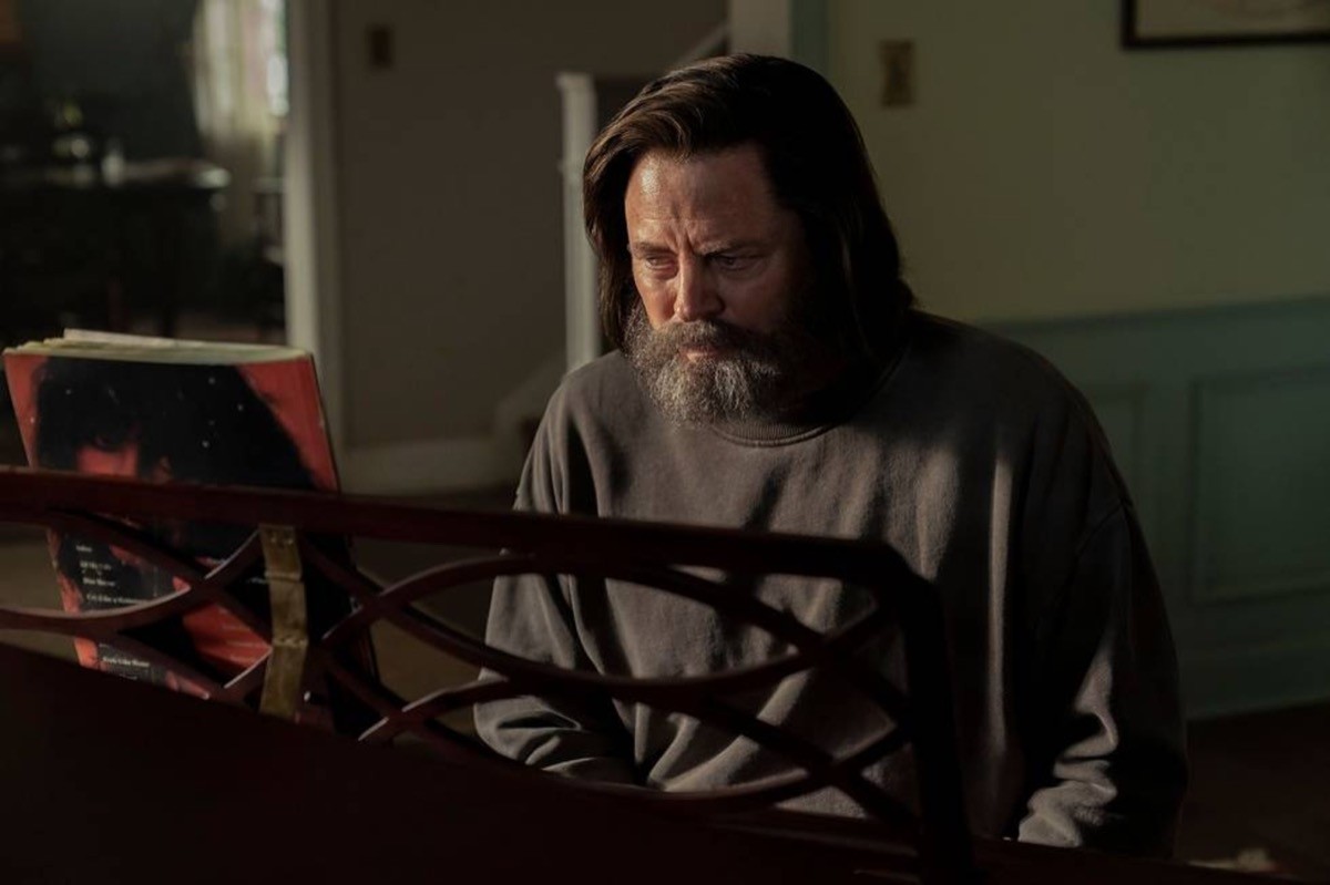 nick offerman in the last of us