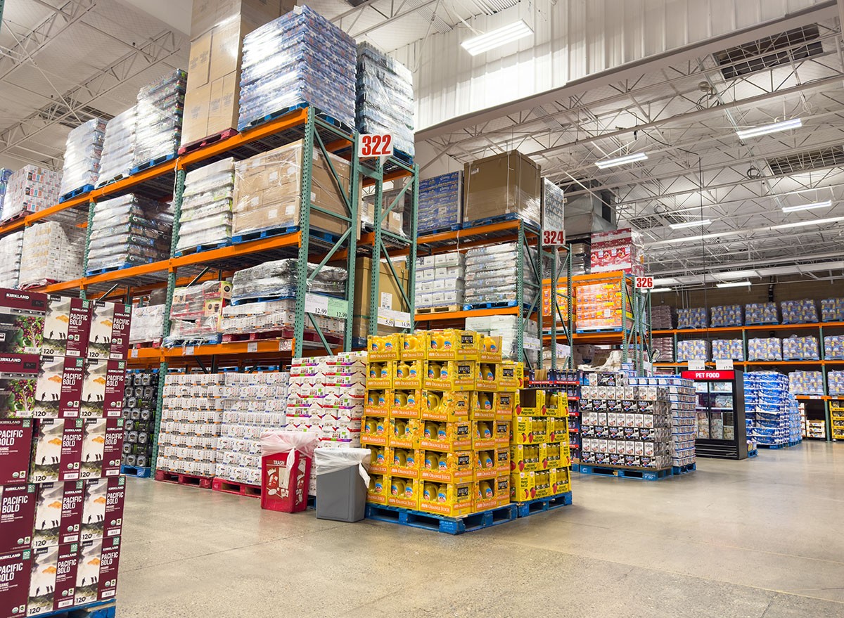 Bulk items at Costco
