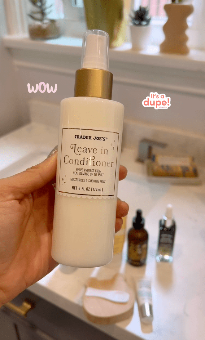 Trader Joe's leave-in conditioner