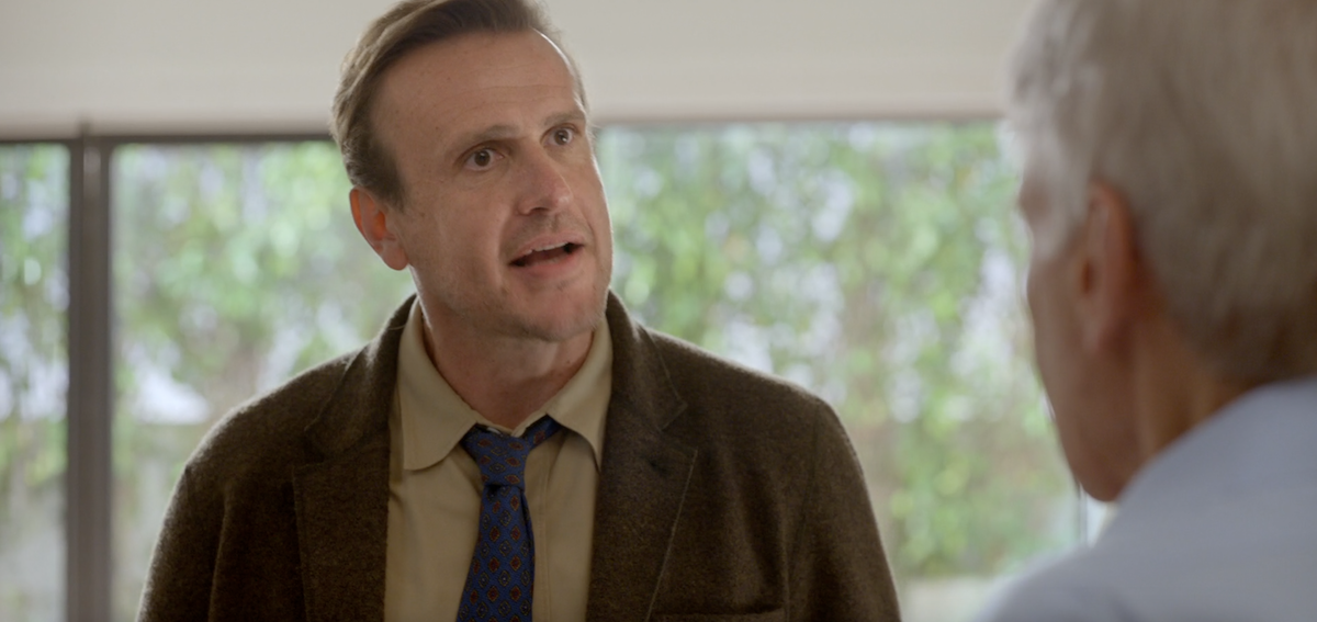 Jason Segal in a scene from "Shrinking"