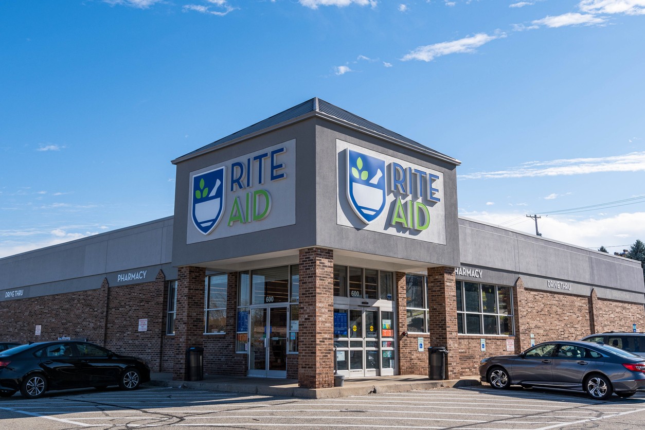 A Rite Aid storefront