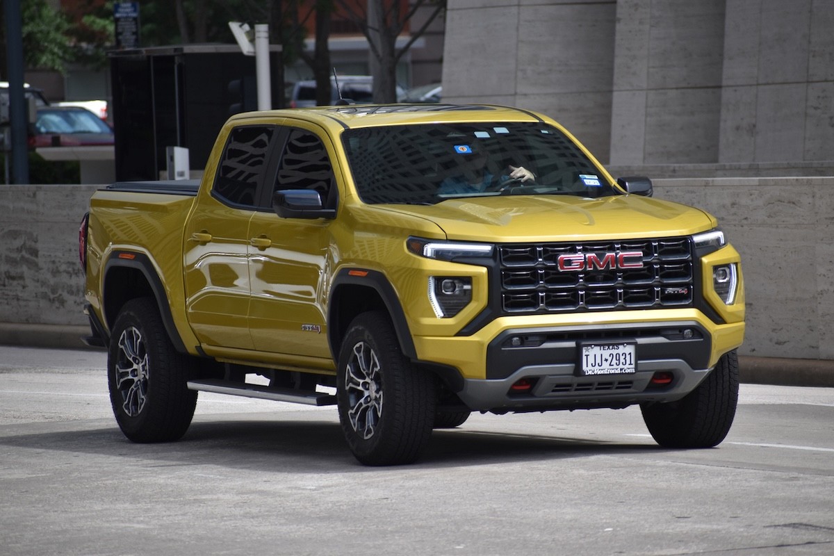 gold GMC Canyon