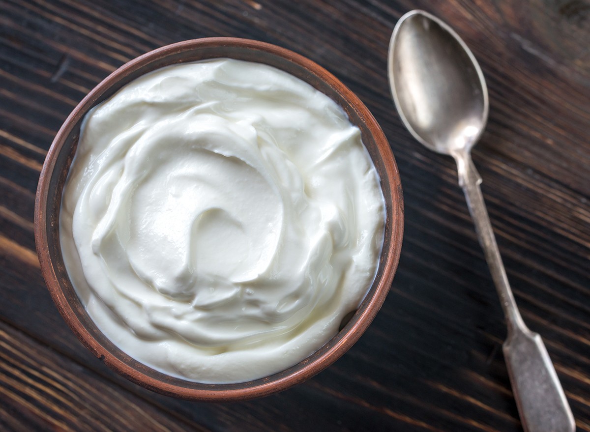 Strained yogurt
