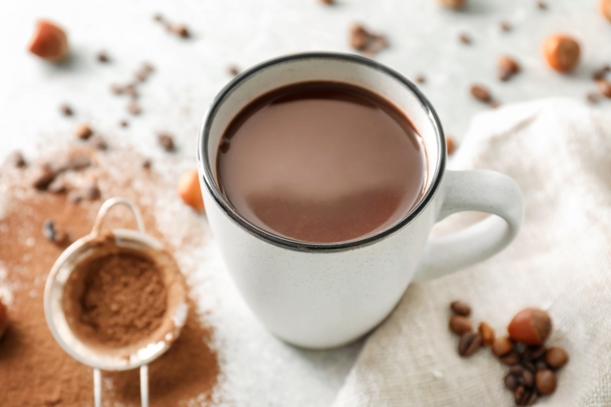 coffee with cacao