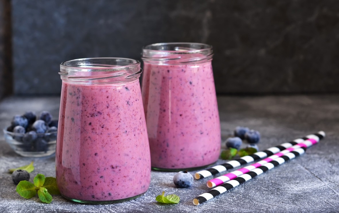 blueberry smoothies