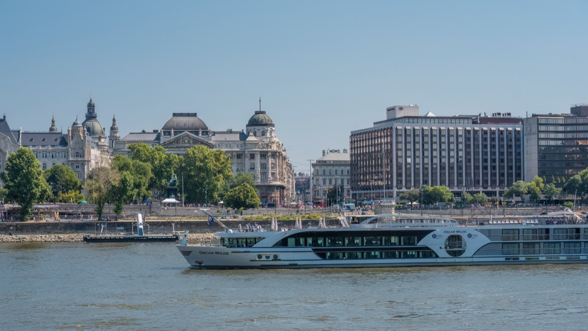 riviera river cruise boat on the danube
