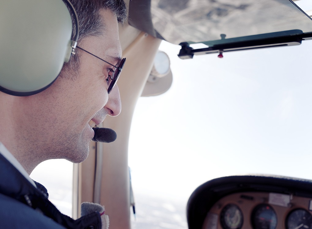 Man Piloting a Plane Adventures
