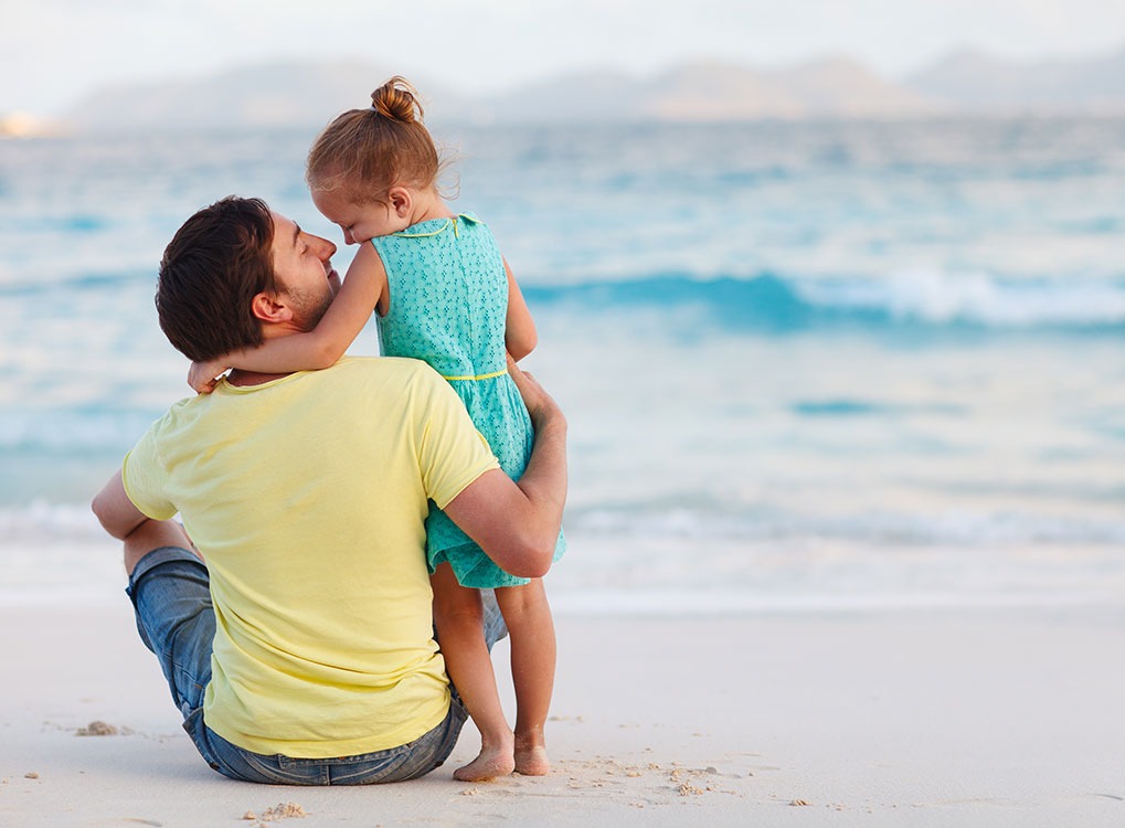 Father and Daughter 