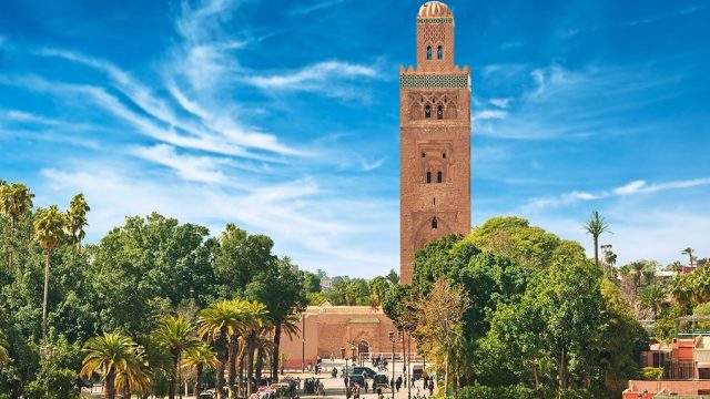 mosque in marrakech